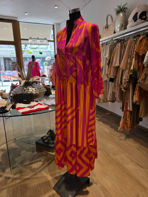 KLEID MAXIKLEID BUNT SOMMER FEELING