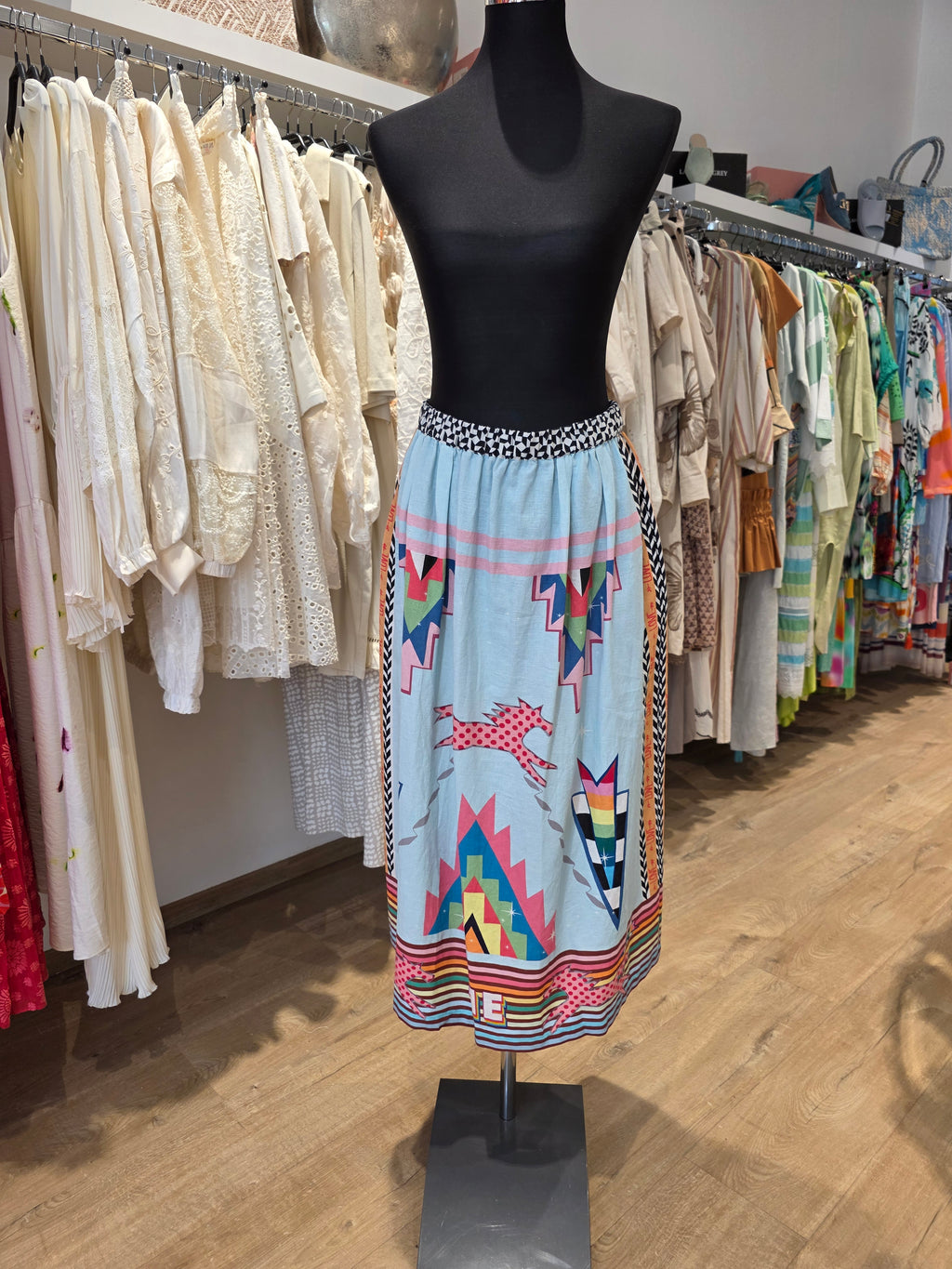 LEINENROCK BUNT STYLISCH GR.S