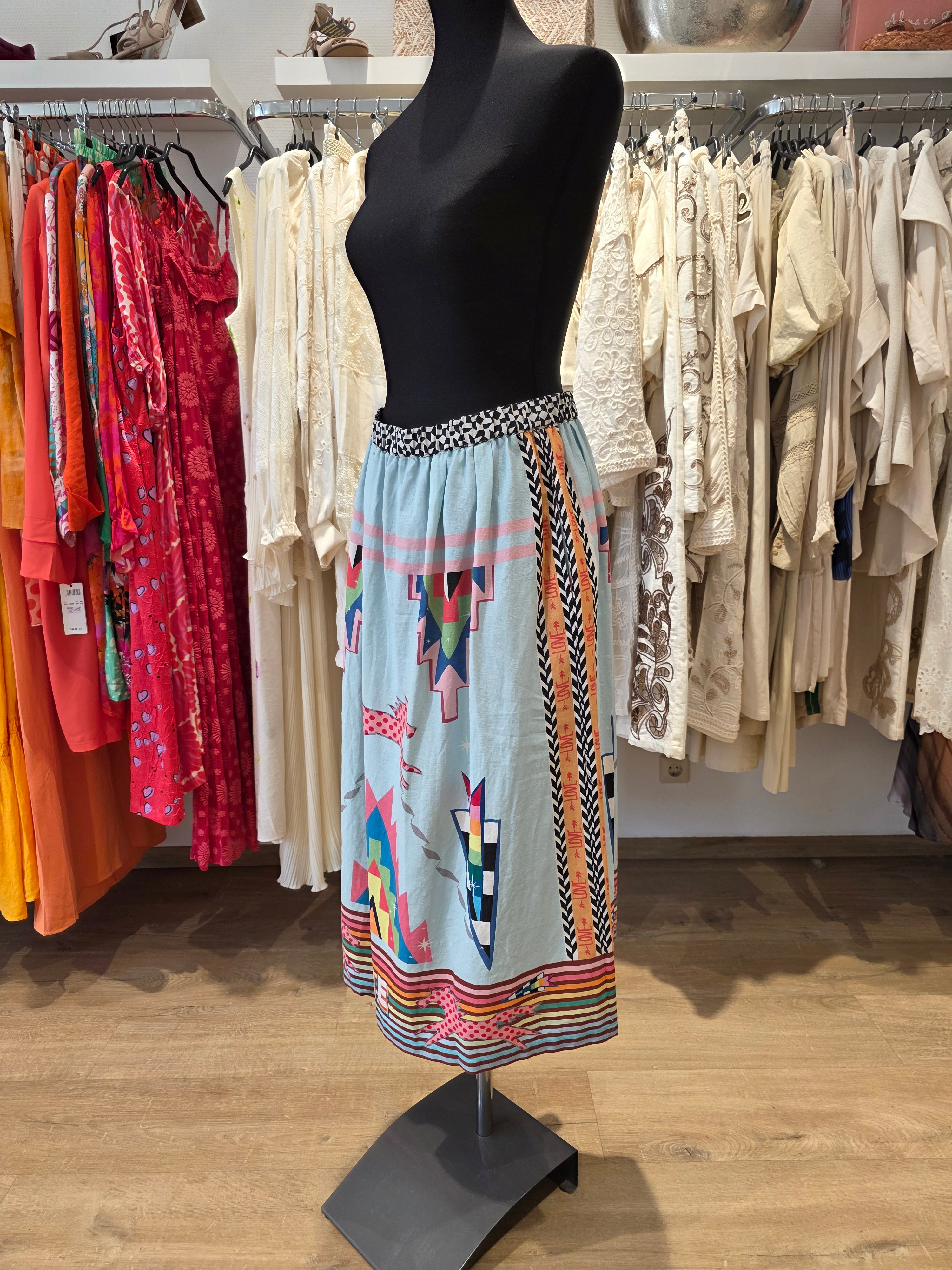 LEINENROCK BUNT STYLISCH GR.S