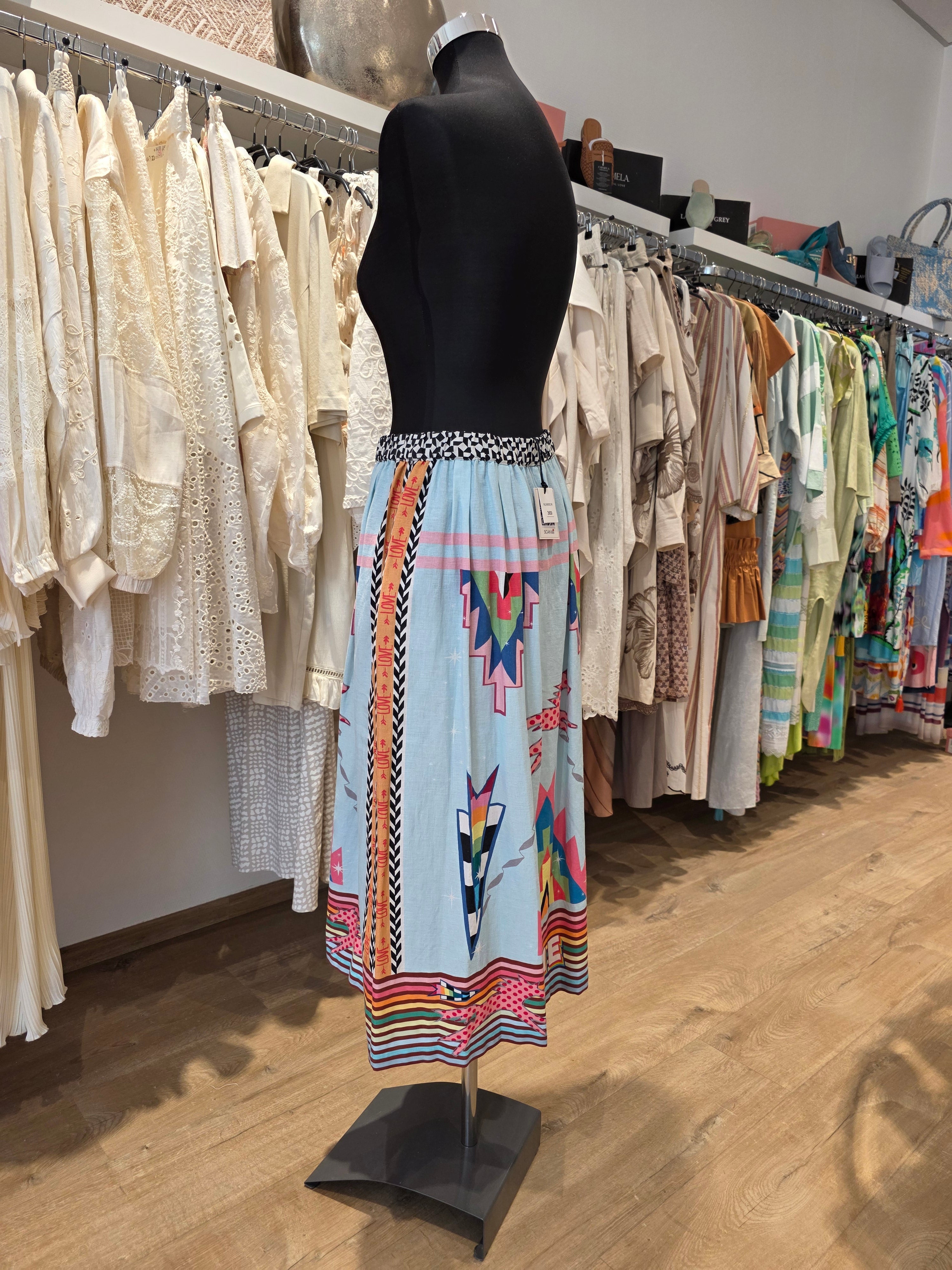 LEINENROCK BUNT STYLISCH GR.S