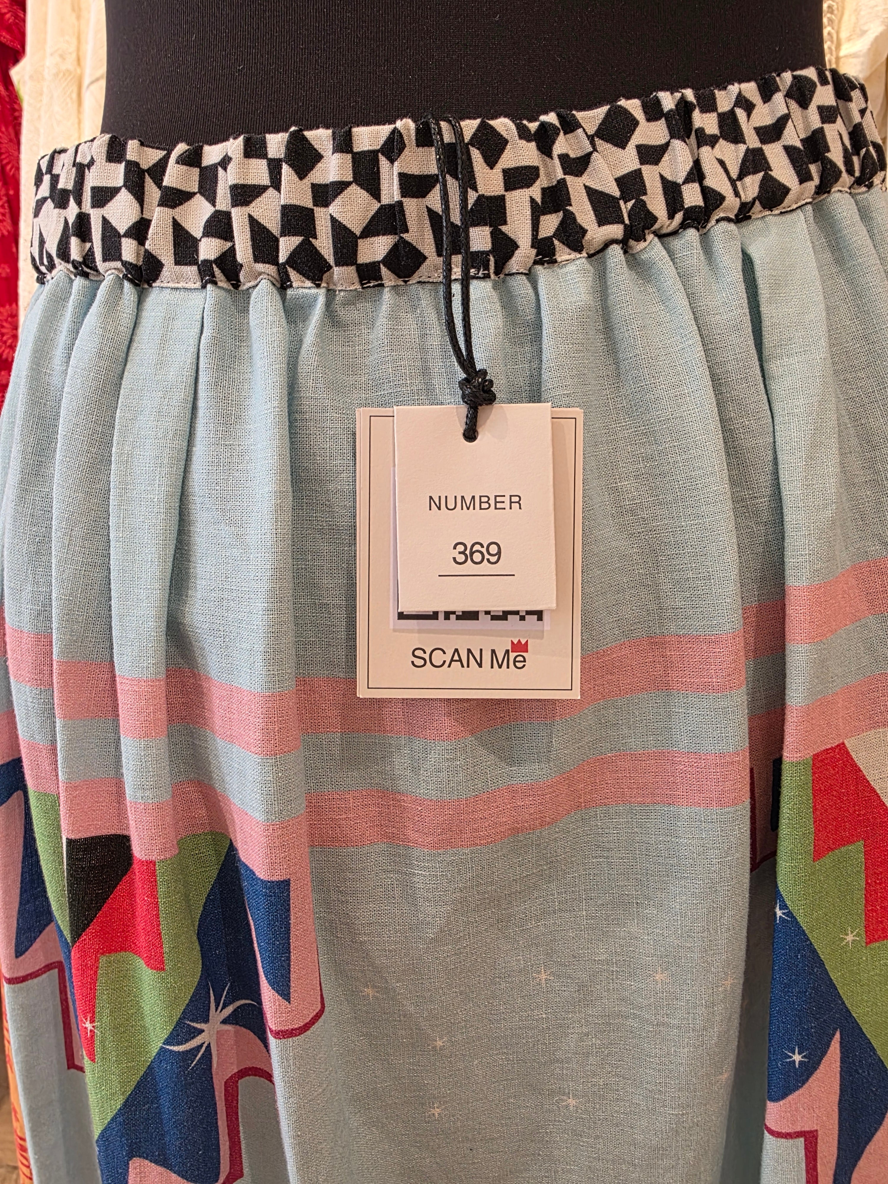 LEINENROCK BUNT STYLISCH GR.S