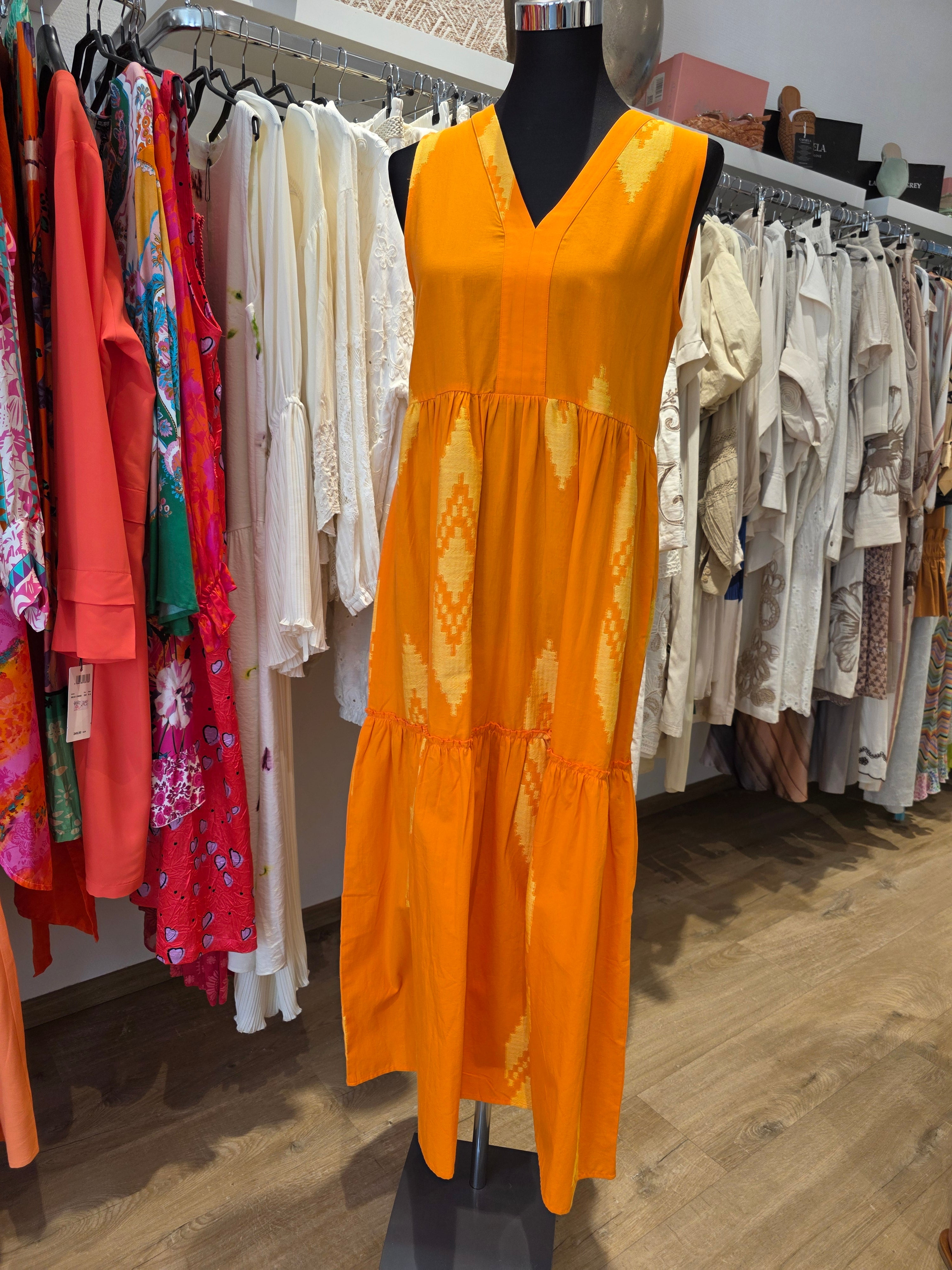 MIDIKLEID ORANGE SOMMERLOOK GR.M