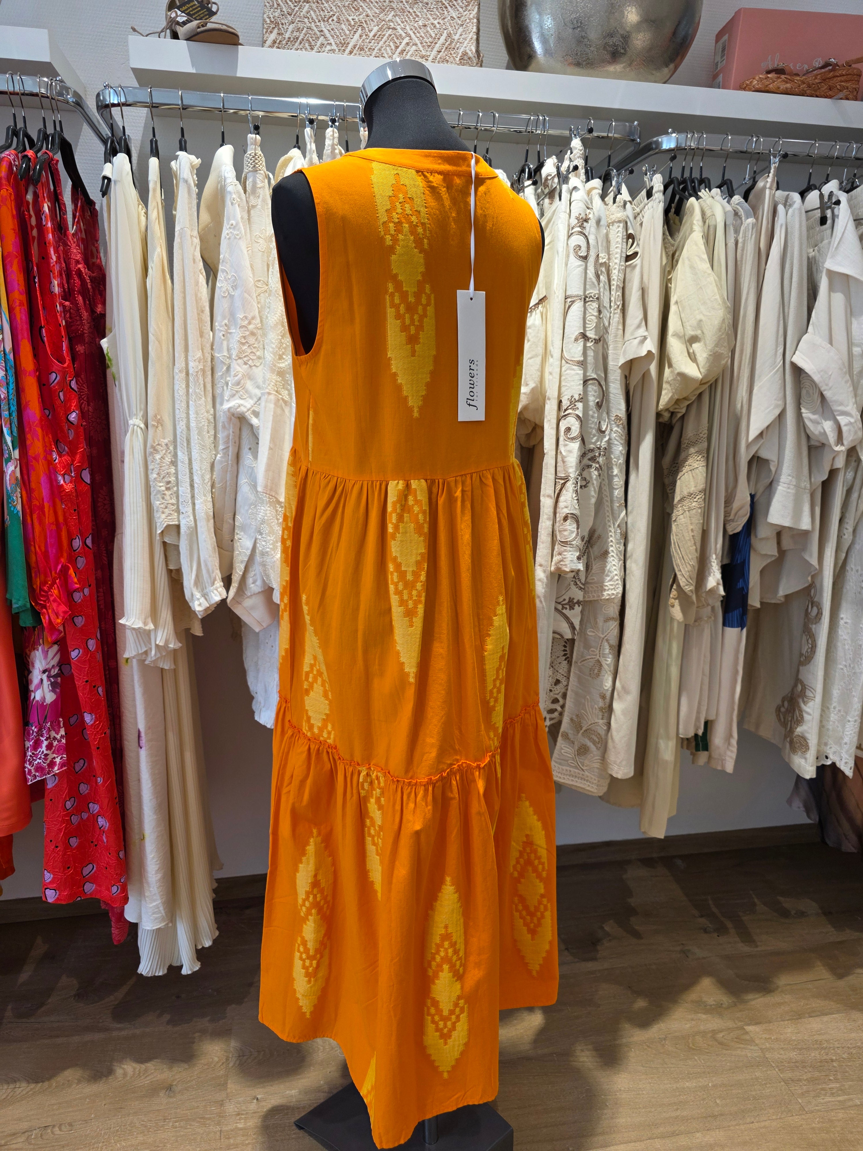 MIDIKLEID ORANGE SOMMERLOOK GR.M
