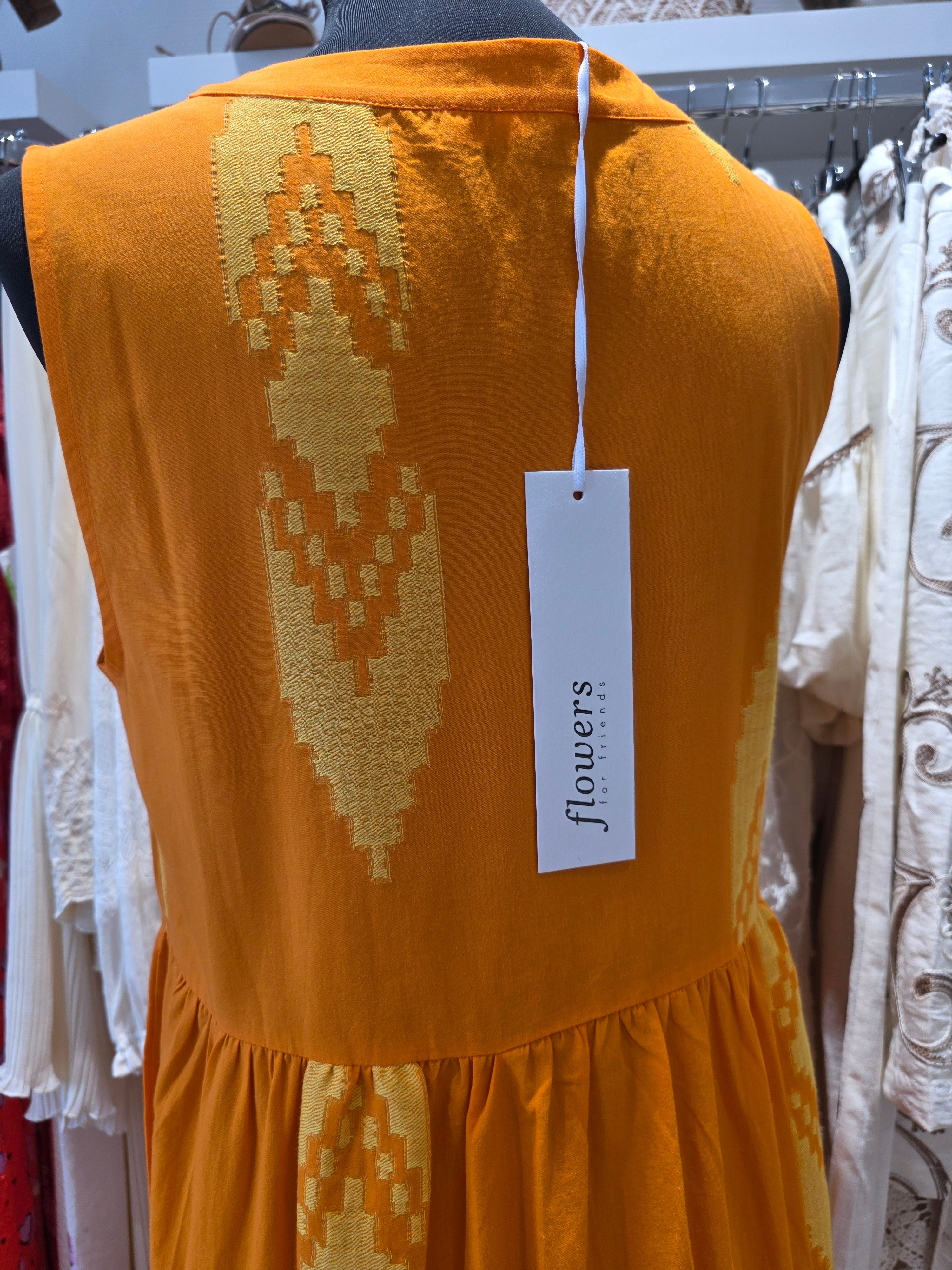 MIDIKLEID ORANGE SOMMERLOOK GR.M