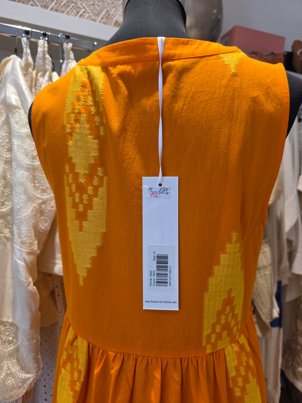 MIDIKLEID ORANGE SOMMERLOOK GR.M