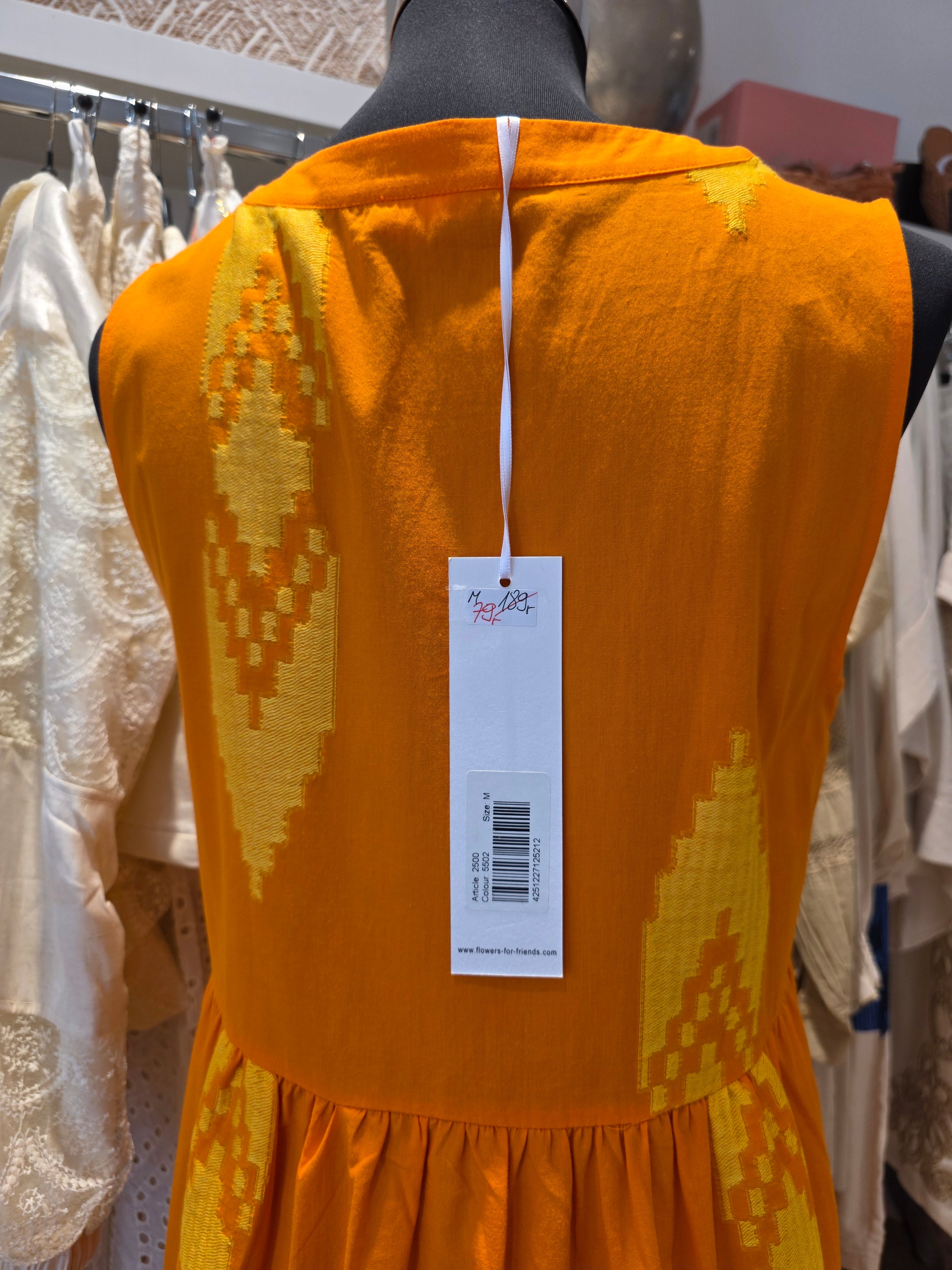 MIDIKLEID ORANGE SOMMERLOOK GR.M