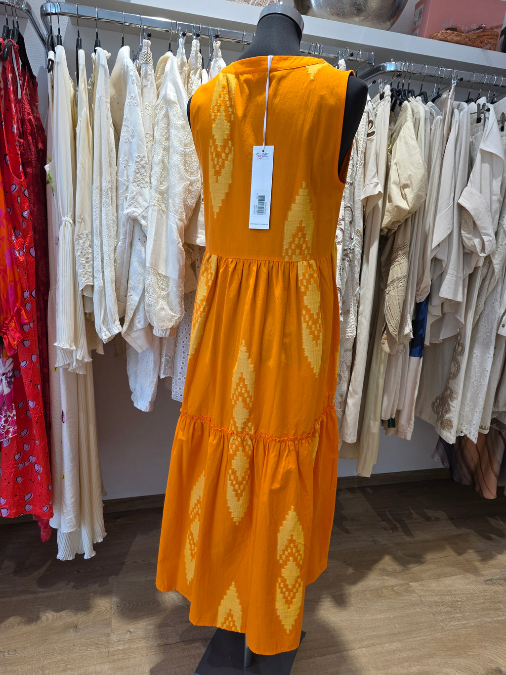 MIDIKLEID ORANGE SOMMERLOOK GR.M