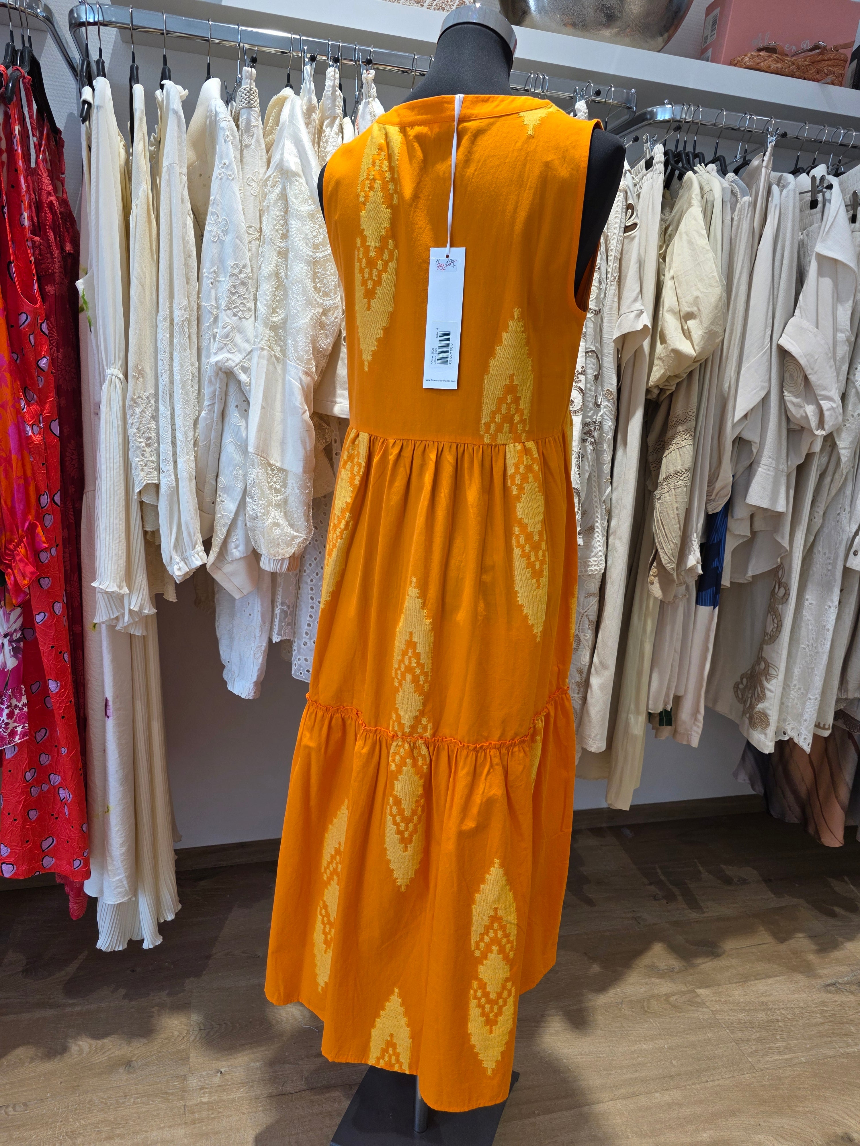MIDIKLEID ORANGE SOMMERLOOK GR.M