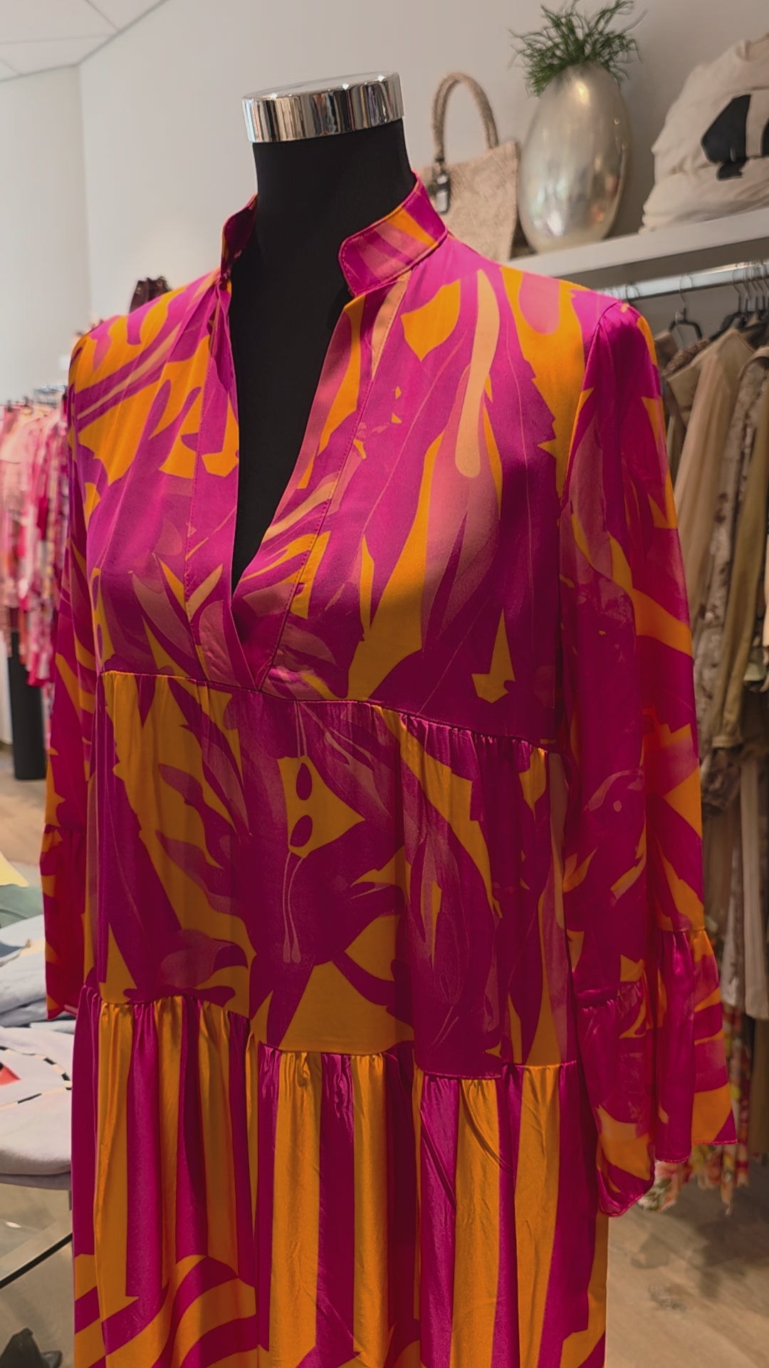 KLEID MAXIKLEID BUNT SOMMER FEELING